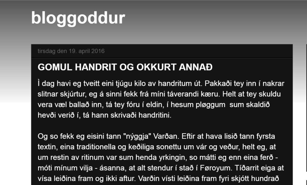 Varðin í Blogoddi